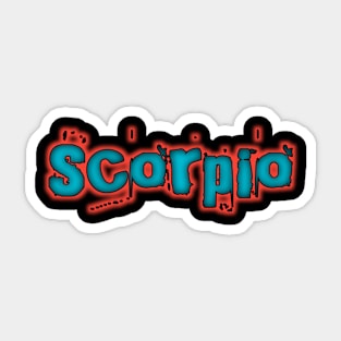 Scorpio Sticker